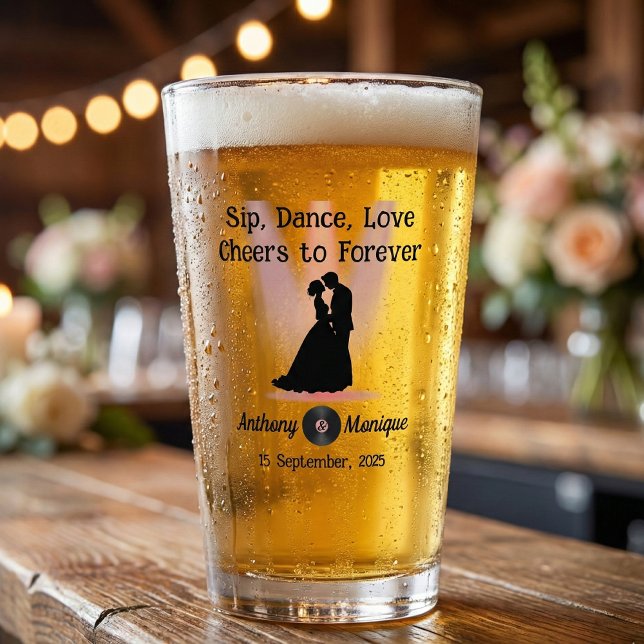 Customisable Disco Wedding Glass (Creator Uploaded)