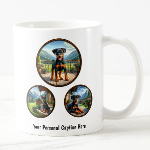 Customisable Doberman Pinscher Puppy Coffee Mug