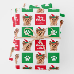 Customisable Dogs Christmas Wrapping Paper