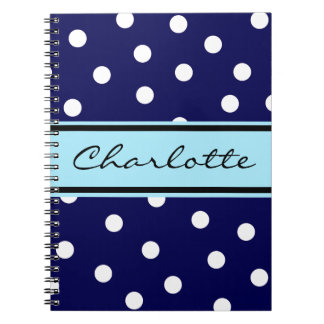 Customisable Dots Monogram Notebook