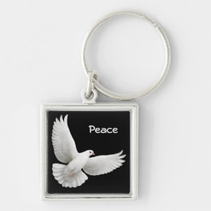 Customisable Dove Keychain