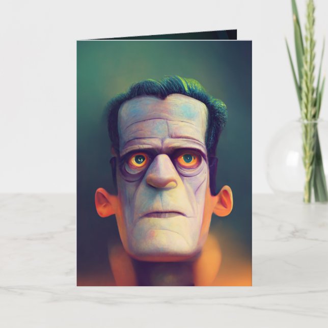 Customisable Dr. Frankenstein's Monster Card (Front)