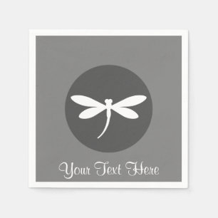 Customisable Dragonfly Napkins