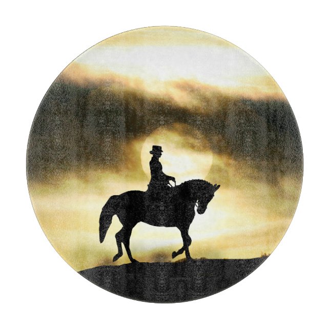 Customisable Dressage Cutting Board (Front)