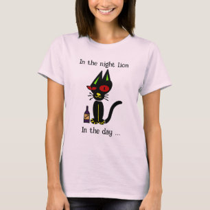 customisable drunk cat women's T-Shirt