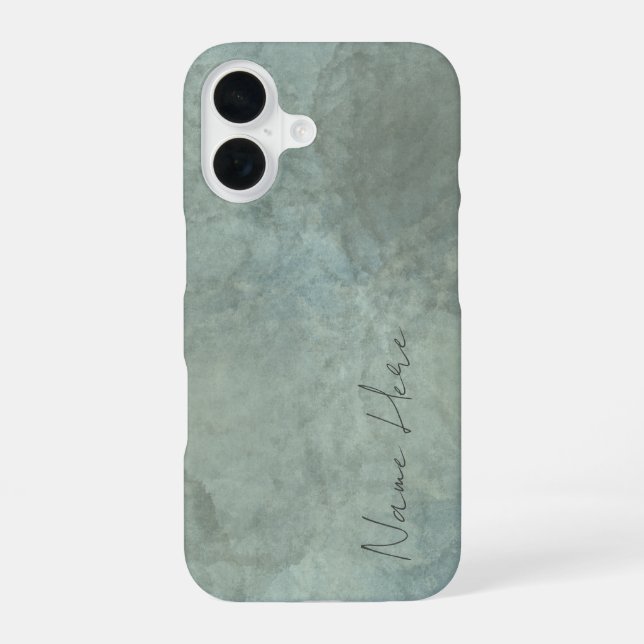 Customisable Earthy Elegant Phone Case (Back)