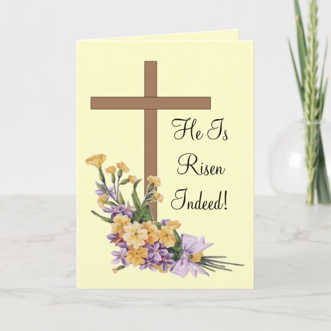 Customisable Easter Cards (Front)