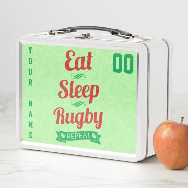 Customisable Eat, Sleep, Rurgy Lunch Box (In Situ)