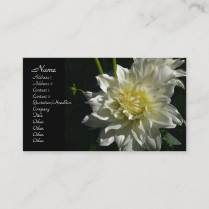 Customisable ebony business card