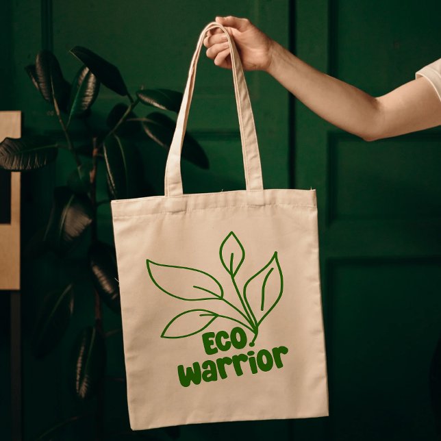 customisable Eco Warrior Reusable  Tote Bag (Creator Uploaded)