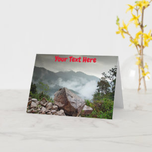 Customisable Ecuador Card