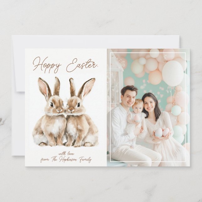 Customisable 🐇Egg-stra Special Easter Wish Holiday Card (Front)