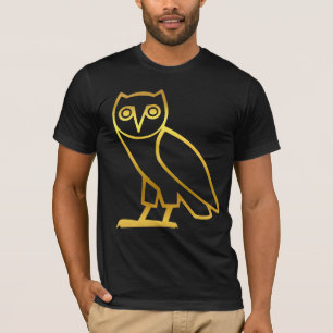 Customisable Egyptian Gold Owl Shirts