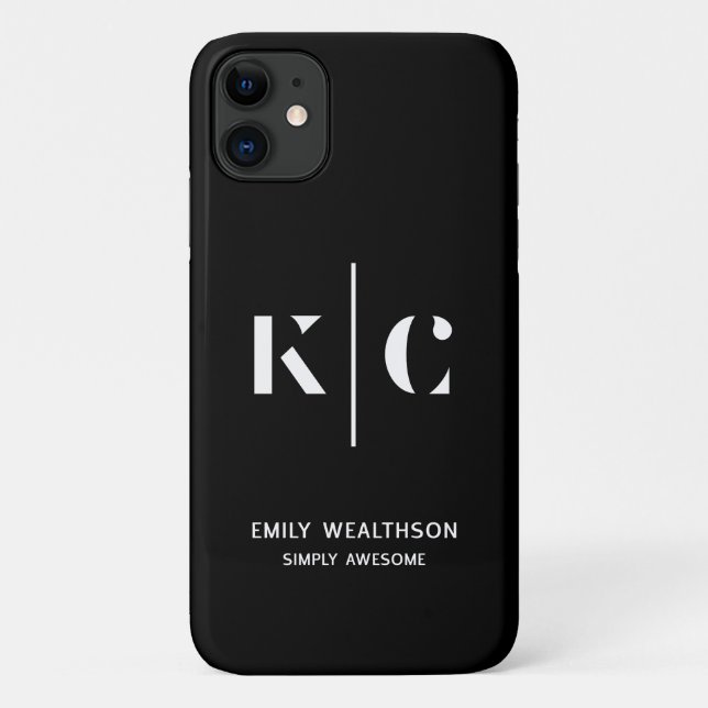 Customisable, elegant, bold & refined Case-Mate iPhone case (Back)