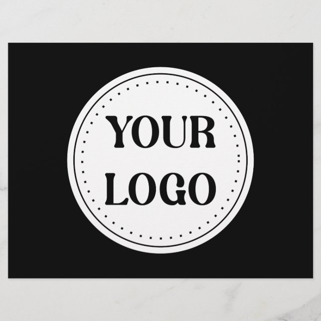 Customisable, elegant, bold & refined flyer (Front)