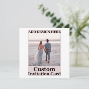 Customisable, elegant, bold & refined save the date
