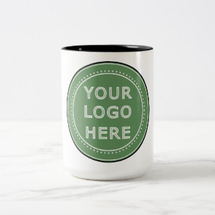 Customisable, elegant, bold & refined Two-Tone coffee mug