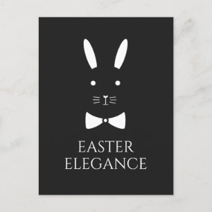 Customisable Elegant Easter Greeting Holiday Postcard