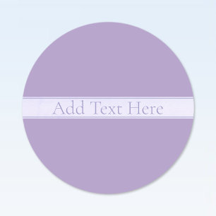 Customisable Elegant Light Lavender Purple
