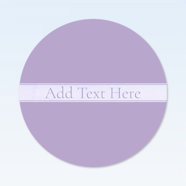 Customisable Elegant Light Lavender Purple (Creator Uploaded)