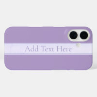 Customisable Elegant Light Lavender Purple