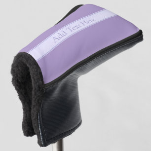 Customisable Elegant Light Lavender Purple Golf Head Cover