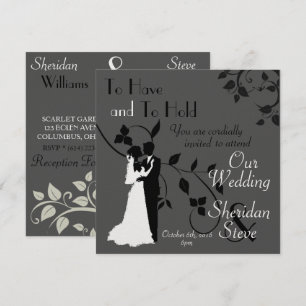 Customisable Elegant WEDDING INVITATION