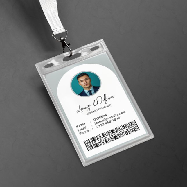 Customisable Employee ID  ID Badge (Creator Uploaded)