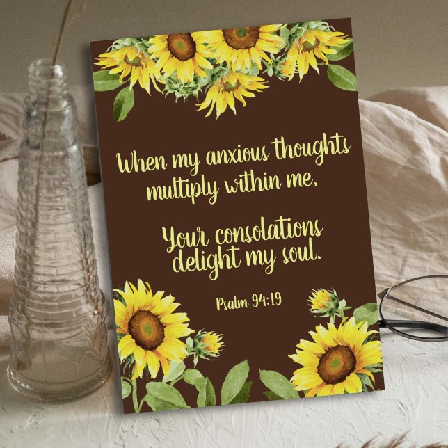 Customisable encouragement Bible verse Postcard (Creator Uploaded)