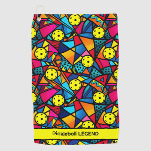 Customisable Energetic Pickleball Flow Golf Towel