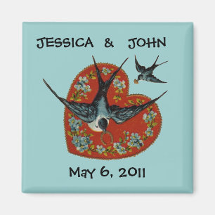 Customisable Engagement or Save the Date Magnet