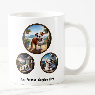 Customisable English Bulldog Puppy Coffee Mug