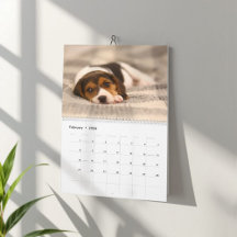 Customisable Estonian Hound Dog Calendar 