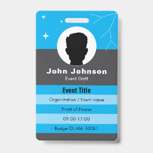 Customisable event badge ID
