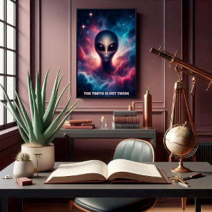 Customisable Extraterrestrial Life-form Poster