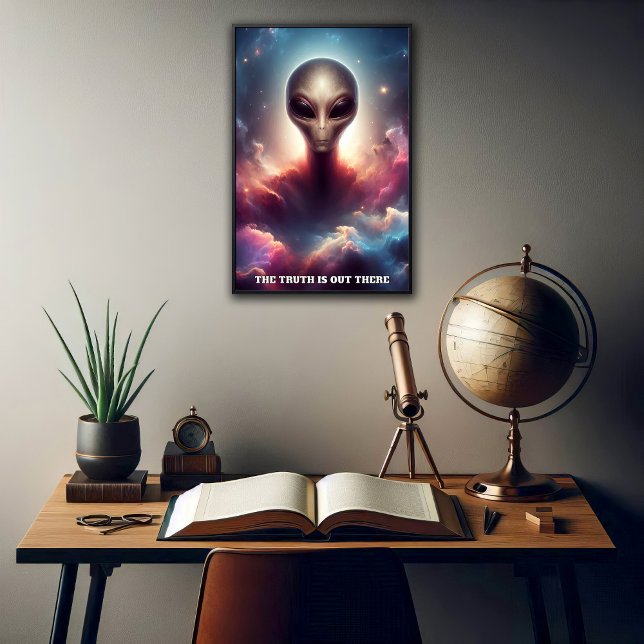 Customisable Extraterrestrial Life-form Poster (Creator Uploaded)