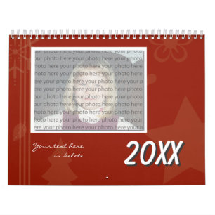 Customisable Family Calendar Template