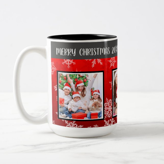 Customisable Family Christmas Mug  (Left)