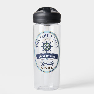 Customisable Family Cruise Water Bottle
