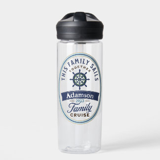 Customisable Family Cruise Water Bottle