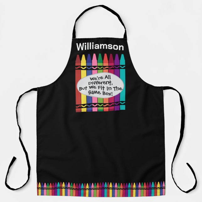 Customisable Family Reunion Apron (Front)