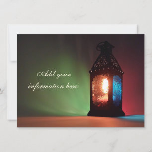 Customisable Fanous Ramadan Invitation
