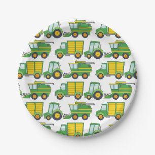 Customisable Farm-Themed Paper Plate
