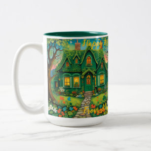 Customisable Farmhouse St Patrick’s Day. St Patty Two-Tone Coffee Mug