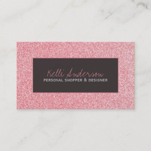 Customisable Fashion Consultant Business Cards