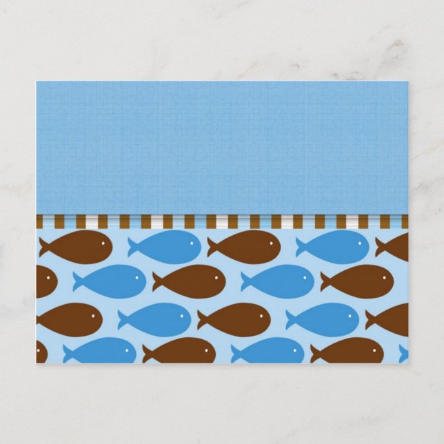 Customisable Father's Day Fish Cards (2) (Front)