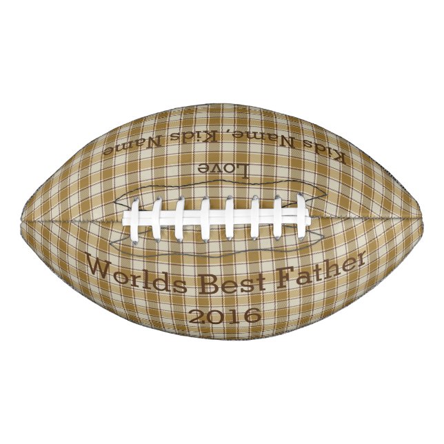 Customisable Father's Day Football Gift American Football (Front)