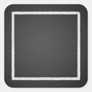 Customisable Faux Chalkboard Stickers