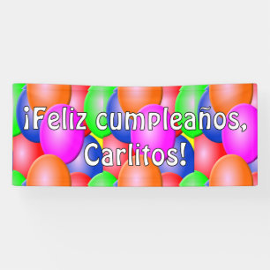 Customisable ¡Feliz cumpleaños! Banner