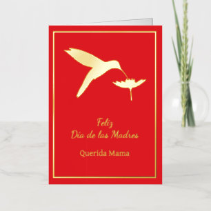 Customisable Feliz Dia De Las Madres Card